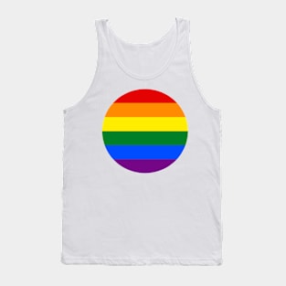 Circle Gay Flag Tank Top